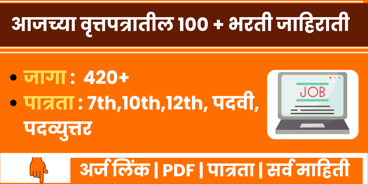 Todays Latest Maharashtra Bharti 2025 notification