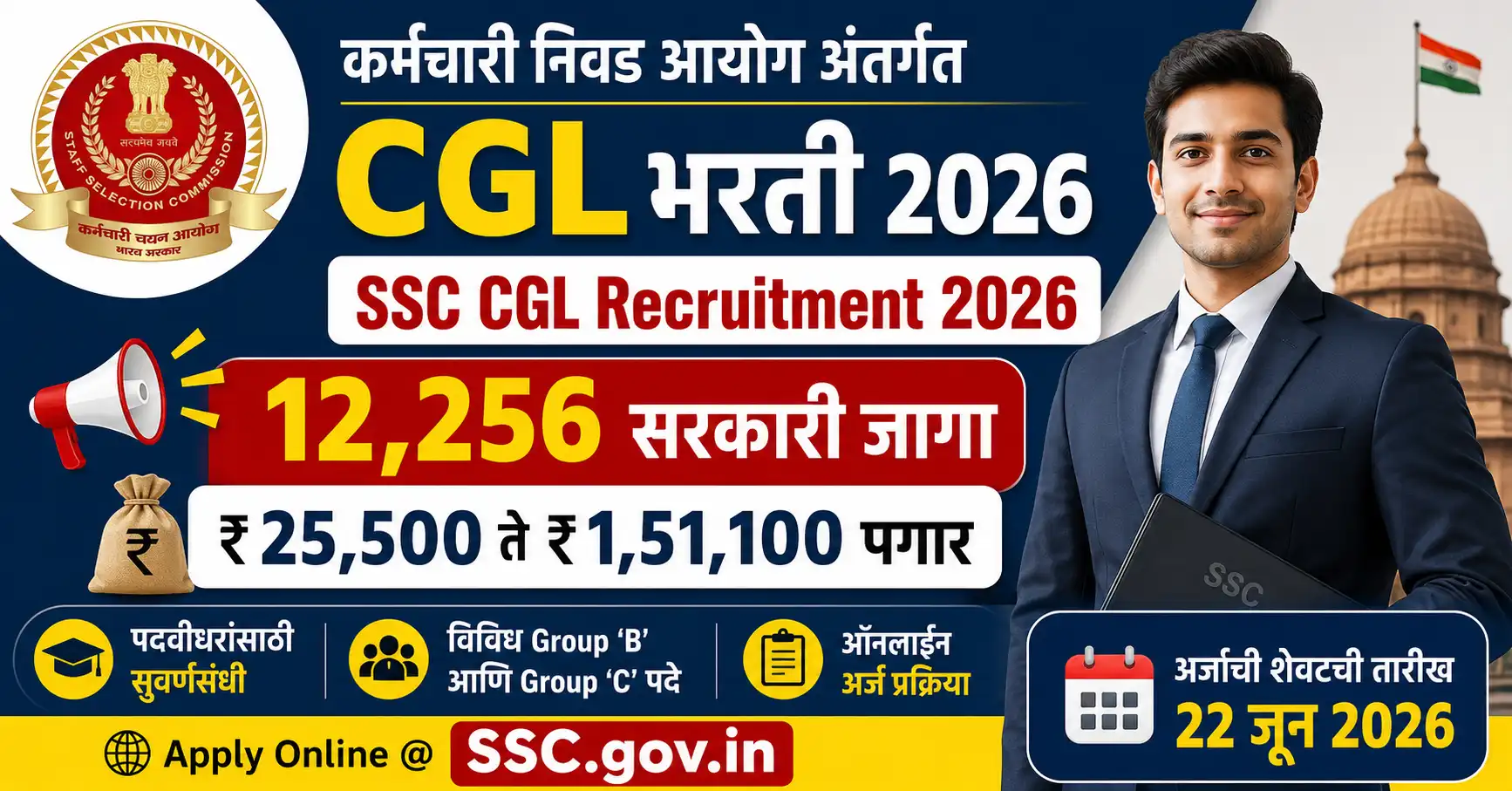 SSC CGL Recruitment 2026
